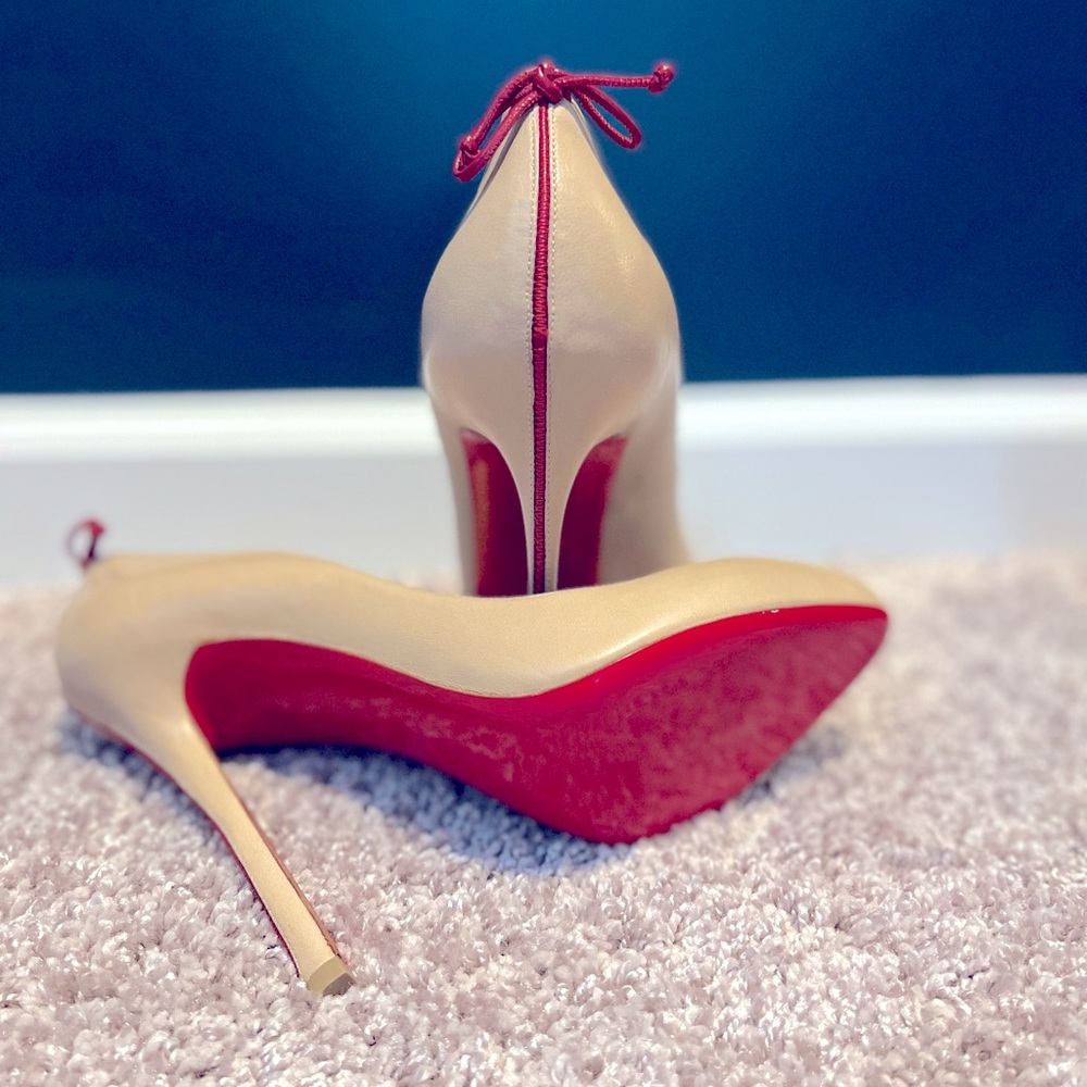Brand new never worn, authentic red bottoms